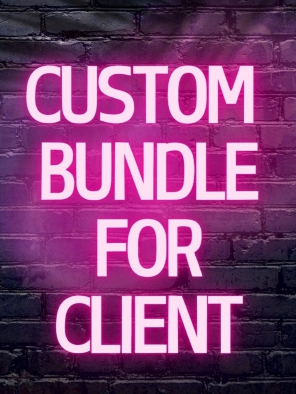 Custom Bundle For Kim